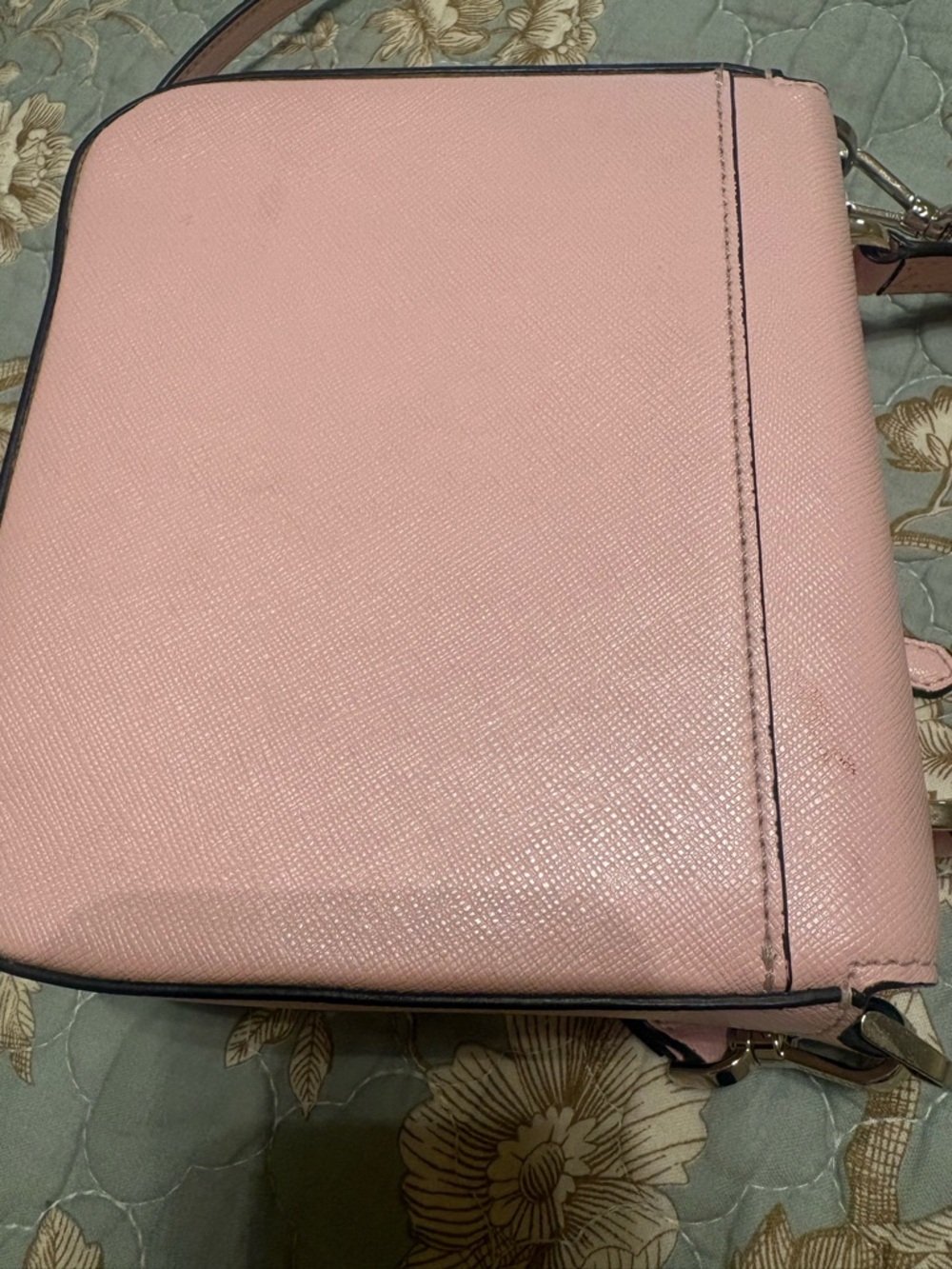 Kate Spade Staci Small Square Crossbody Purse, Light Pink - Picture 3 of 7